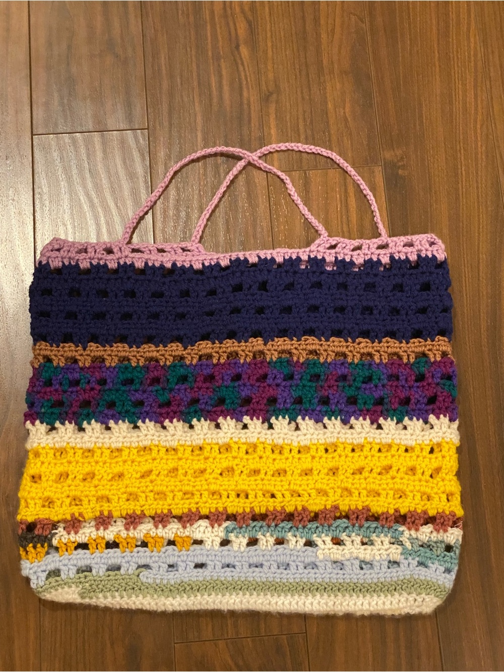 Handmade Crochet Tote Bag